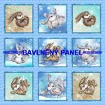 Cottonpanel - látkové panely: bavlna, úplet, teplákovina, softshell