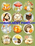Cottonpanel - látkové panely: bavlna, úplet, teplákovina, softshell