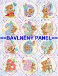 Cottonpanel - látkové panely: bavlna, úplet, teplákovina, softshell