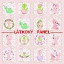 Cottonpanel - látkové panely: bavlna, úplet, teplákovina, softshell