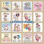Cottonpanel - látkové panely: bavlna, úplet, teplákovina, softshell