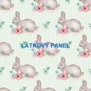 Cottonpanel - látkové panely: bavlna, úplet, teplákovina, softshell