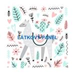 Cottonpanel - látkové panely: bavlna, úplet, teplákovina, softshell