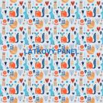 Cottonpanel - látkové panely: bavlna, úplet, teplákovina, softshell