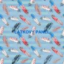 Cottonpanel - látkové panely: bavlna, úplet, teplákovina, softshell