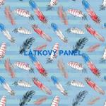 Cottonpanel - látkové panely: bavlna, úplet, teplákovina, softshell