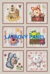 Cottonpanel - látkové panely: bavlna, úplet, teplákovina, softshell