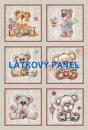 Cottonpanel - látkové panely: bavlna, úplet, teplákovina, softshell