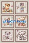 Cottonpanel - látkové panely: bavlna, úplet, teplákovina, softshell