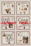 Cottonpanel - látkové panely: bavlna, úplet, teplákovina, softshell