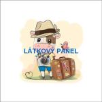 Cottonpanel - látkové panely: bavlna, úplet, teplákovina, softshell