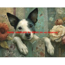 Látkový panel  kolekce NA FARMĚ  594-54