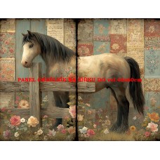 Látkový panel  kolekce NA FARMĚ  594-58