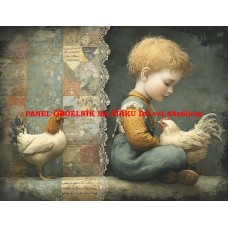 Látkový panel  kolekce NA FARMĚ  594-78