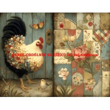 Látkový panel  kolekce NA FARMĚ  594-88