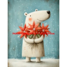 Látkový panel VÁNOČNÍ 578-276