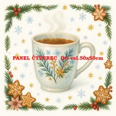 BAVLNĚNÝ PANEL  15x15 cm kp235