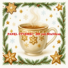 BAVLNĚNÝ PANEL  15x15 cm kp236