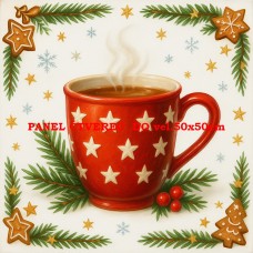 BAVLNĚNÝ PANEL  15x15 cm kp237