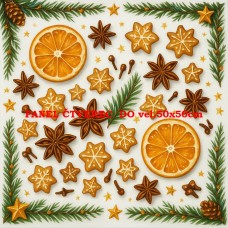 BAVLNĚNÝ PANEL  15x15 cm kp245