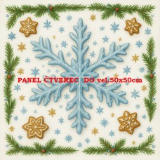 BAVLNĚNÝ PANEL  15x15 cm kp247