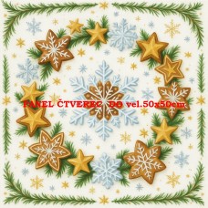 BAVLNĚNÝ PANEL  15x15 cm kp246