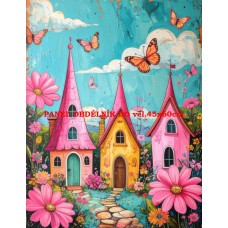 Látkový panel kolekce COLORFUL 590-123