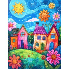 Látkový panel kolekce COLORFUL 590-128