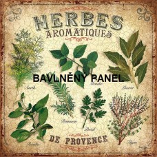 BAVLNĚNÝ PANEL  25x25 cm  kve382