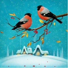 BAVLNĚNÝ PANEL  40x40 cm zk391