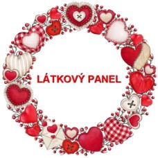 BAVLNĚNÝ PANEL 25x25 cm flp740