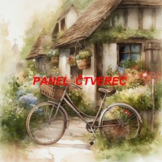 BAVLNĚNÝ PANEL  10x10 cm  zpf831