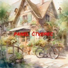 BAVLNĚNÝ PANEL  10x10 cm  zpf832