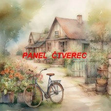 BAVLNĚNÝ PANEL  10x10 cm  zpf834