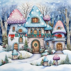 BAVLNĚNÝ PANEL  25x25 cm fbv633