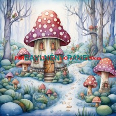 BAVLNĚNÝ PANEL  25x25 cm fbv636