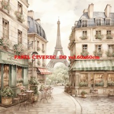 bavlněný panel 25x25 cm  flp705