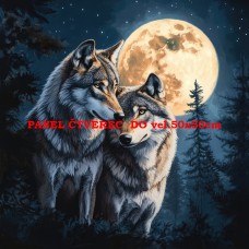 BAVLNĚNÝ PANEL - 25x25 cm  lpz785