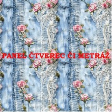 BAVLNĚNÝ PANEL  20x20 cm  -   kve357