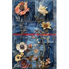 BAVLNĚNÝ PANEL  13x20 cm  -   kve347