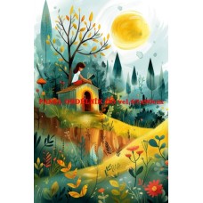 BAVLNĚNÝ PANEL  17x25 cm lpč284