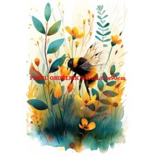 BAVLNĚNÝ PANEL 17x25 cm lpz824