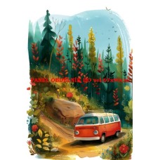 BAVLNĚNÝ PANEL 17x25 cm zpf828