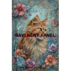 BAVLNĚNÝ PANEL - 10x15 cm  lpz828