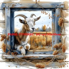 BAVLNĚNÝ PANEL - 30x30 cm  lpz679