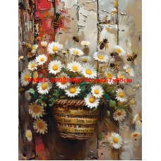 BAVLNĚNÝ PANEL  8x10 cm  -   kve413