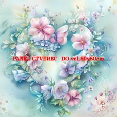 BAVLNĚNÝ PANEL 35x35 cm flp747