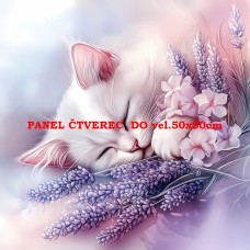 BAVLNĚNÝ PANEL  10x10 cm   LEF582