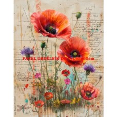 BAVLNĚNÝ PANEL 11x15 cm kve394