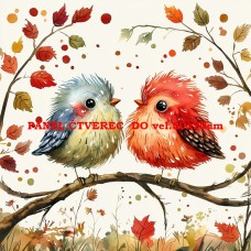 BAVLNĚNÝ PANEL - 40x40 cm  lpz791